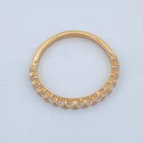Churumbela Ring 1.75gr / T6 3/4 / 18K Yellow Gold %