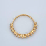 Churumbela Ring 1.4gr / T6 3/4 / 18K Yellow Gold %
