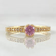Crowned Solitaire Ring 2.05gr / Size 6 3/4 / 18K Gold ©