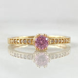 Crowned Solitaire Ring 2.05gr / Size 6 3/4 / 18K Gold ©