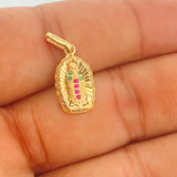 Dije Virgen De Guadalupe 1.15gr / 3/4 in / Oro Amarillo 18K $