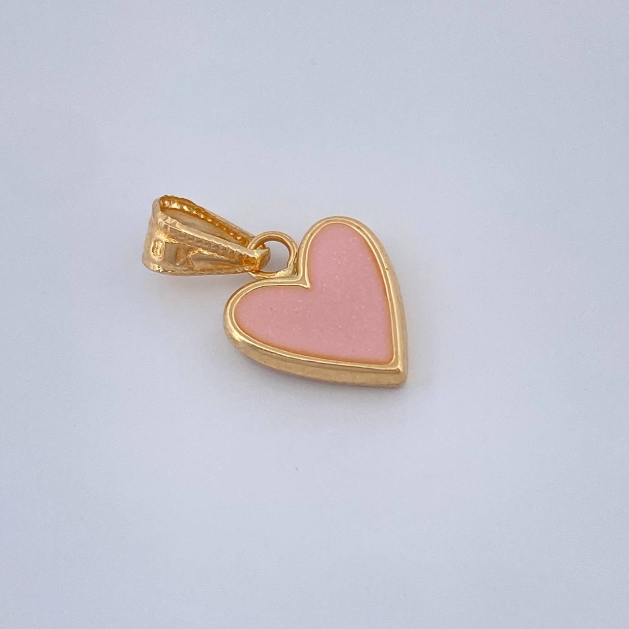 Dije Corazon 0.75gr / 3/4 in / Oro Amarillo 18K $