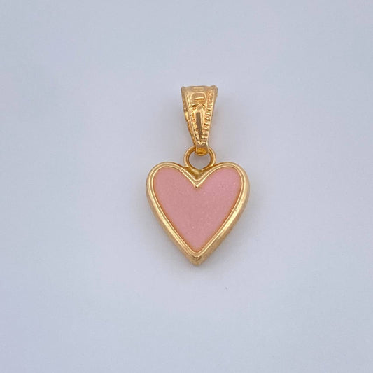Dije Corazon 0.75gr / 3/4 in / Oro Amarillo 18K $