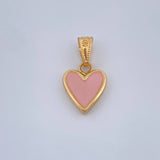 Dije Corazon 0.75gr / 3/4 in / Oro Amarillo 18K $