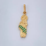 Dije San Judas Tadeo 1.25gr / 1 in / Oro Amarillo 18K $