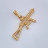 Dije Arma 2.5gr / 1 in / Oro Amarillo 18K $