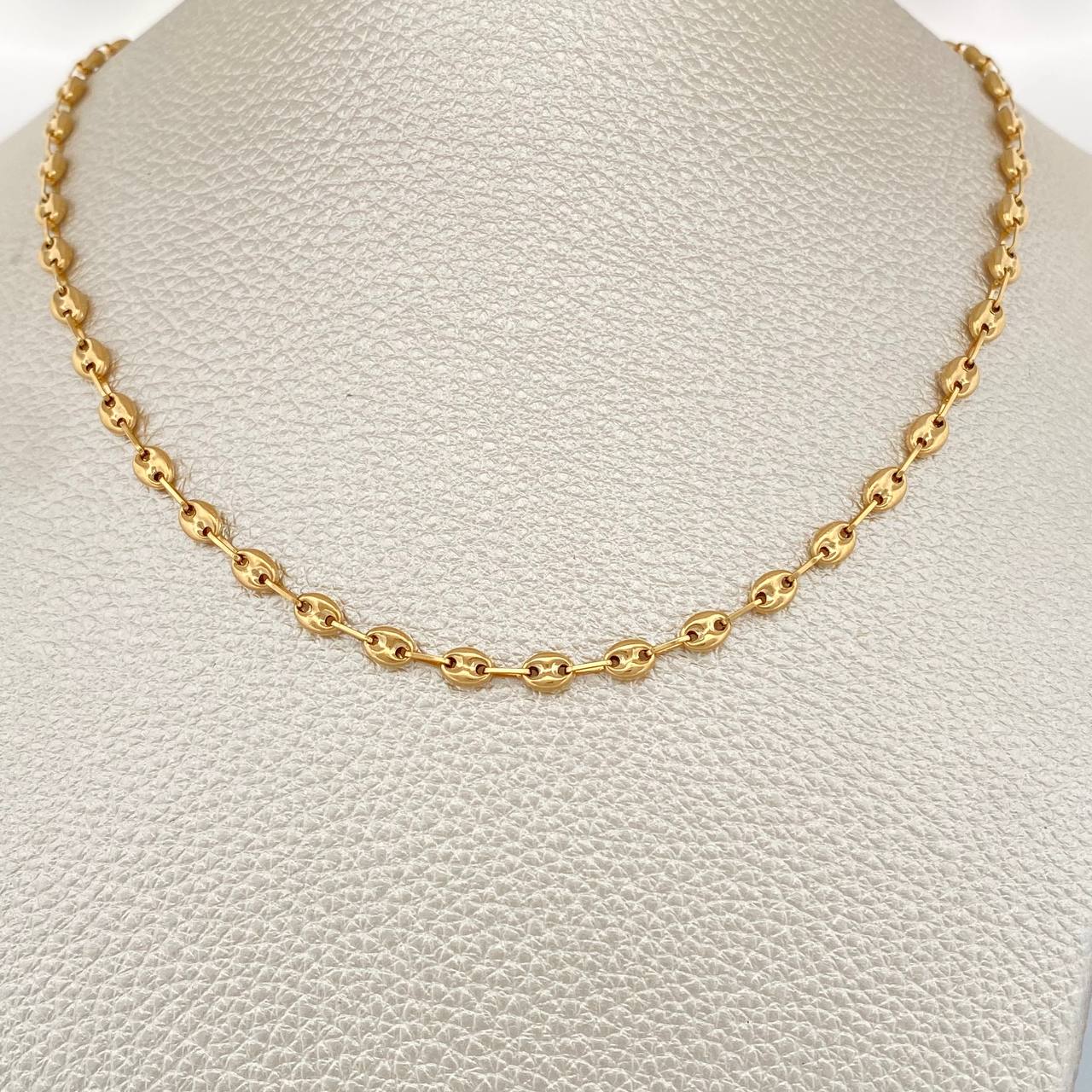Cadena GC 6.3gr / 20 in / 4mm Oro Amarillo 18K $