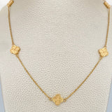 Cadena Trebol 4.95gr / 18 in / 1.1mm Oro Amarillo 18K $
