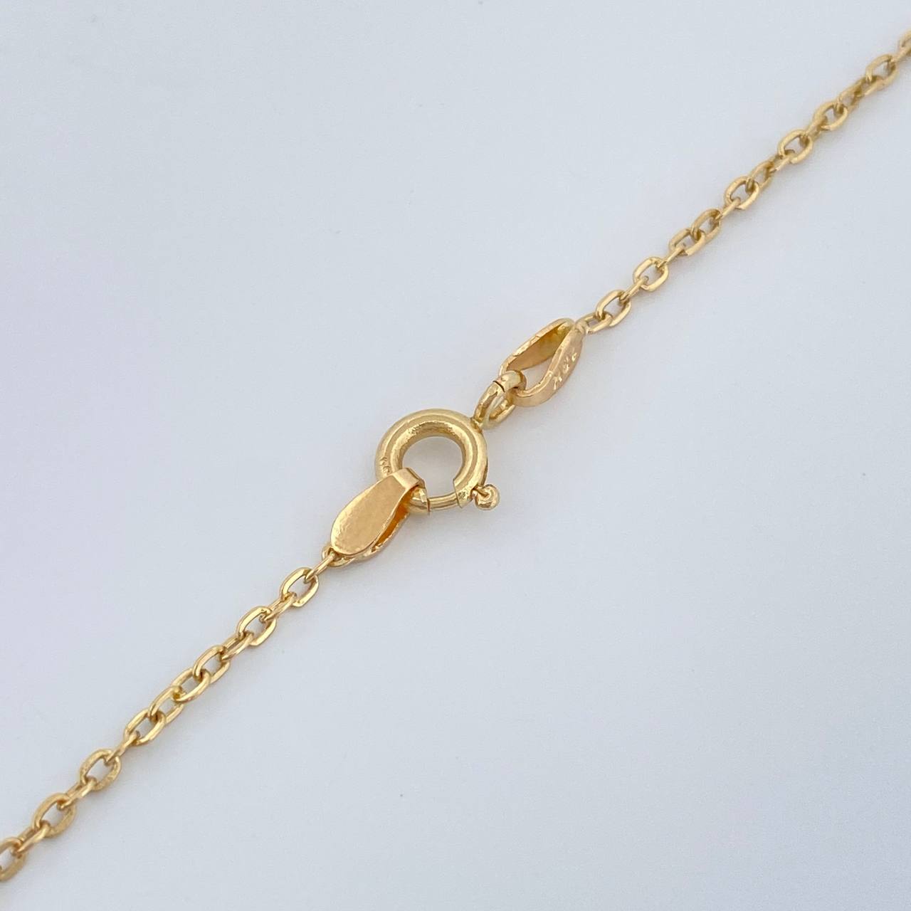 Cadena Trebol 4.6gr / 18 in / 1mm Oro Amarillo 18K $