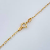Cadena Trebol 4.6gr / 18 in / 1mm Oro Amarillo 18K $