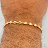 Pulso GC 3.65gr / 7 1/2 in / 3mm Oro Amarillo 18K $