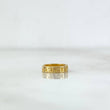 Herraje Tribal 0.4gr / 0.8cm / Circulo Oro Amarillo