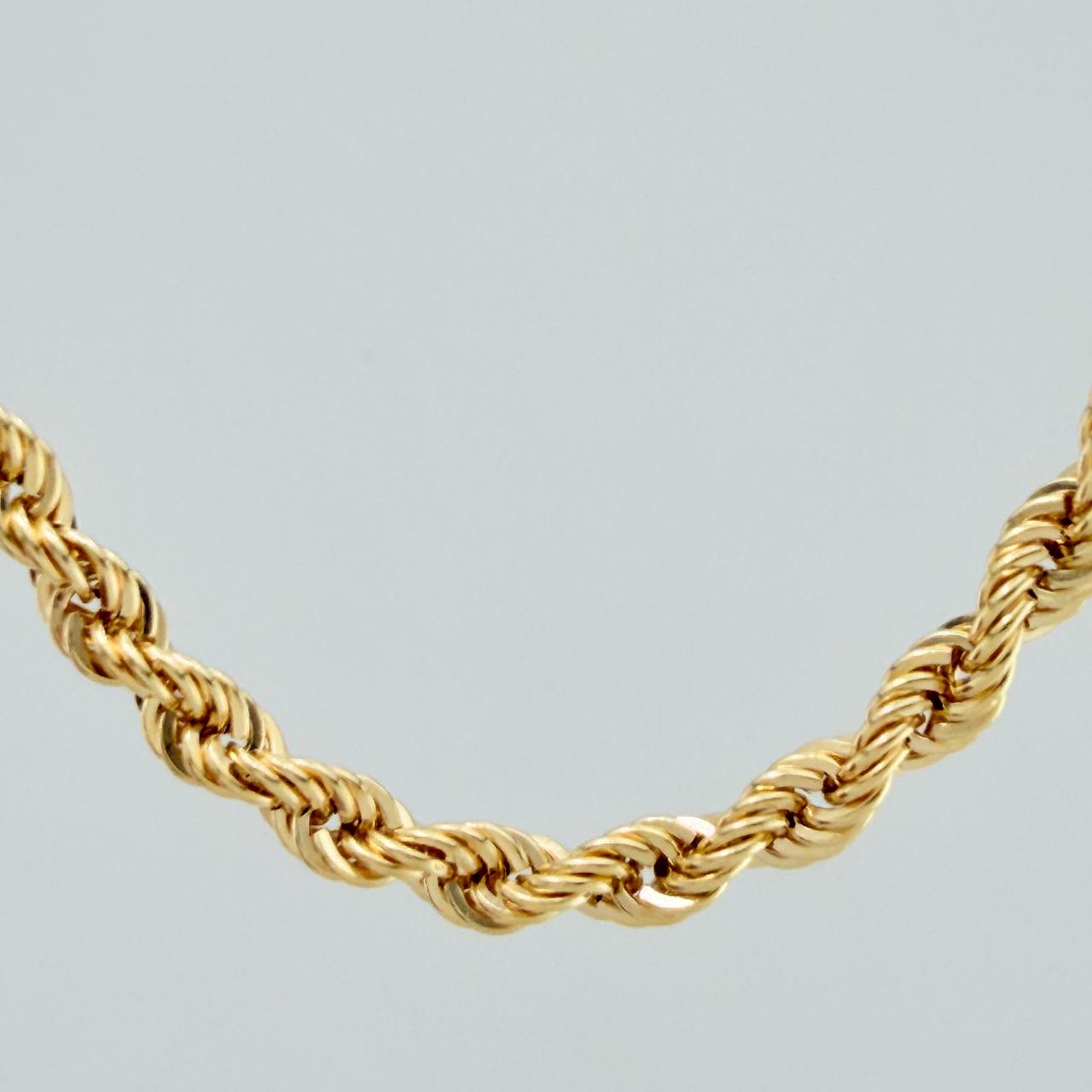 Cadena Lazo 8.45gr / 23 1/2 in / 3.25mm Oro Amarillo +3 18K $