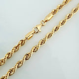 Cadena Lazo 8.65gr / 23 1/2 in / 3.15mm Oro Amarillo +3 18K $