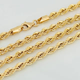 Cadena Lazo 8.6gr / 23 1/2 in / 2.97mm Oro Amarillo +3 18K $