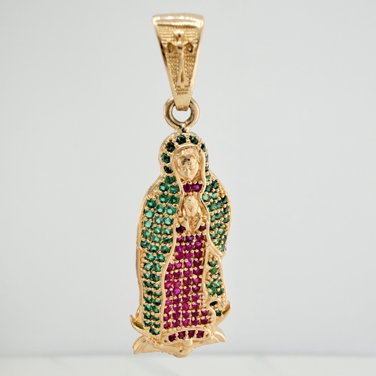 Dije Virgen de Guadalupe 4.3gr / 1 1/2 in / Oro Amarillo 18K %