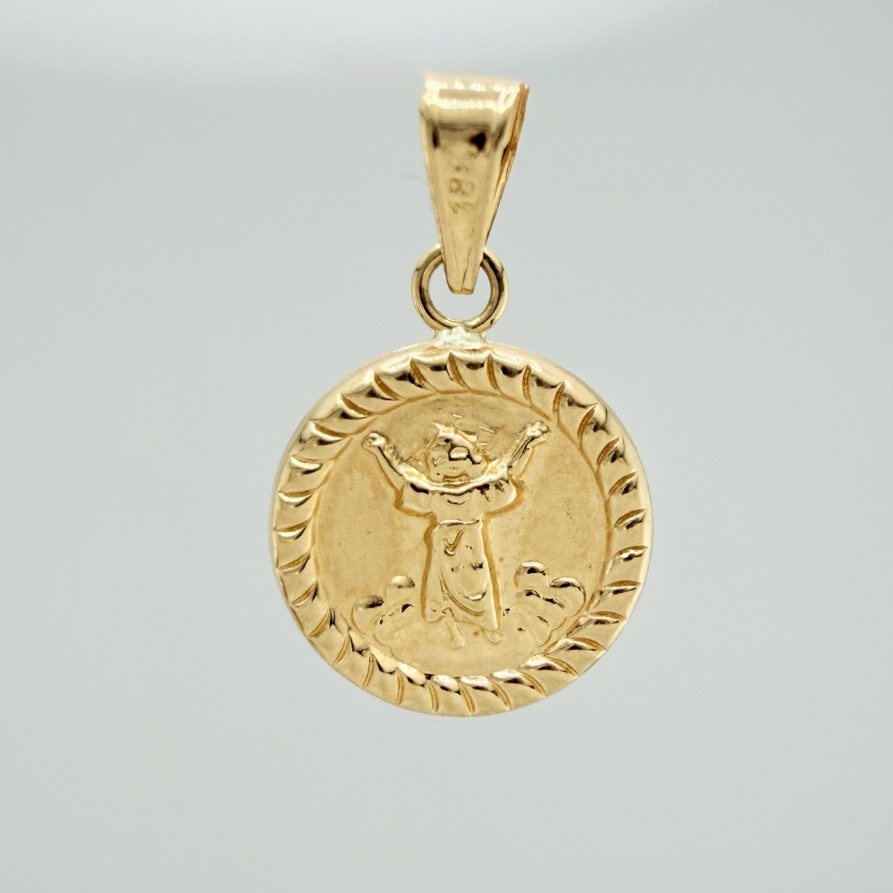Dije Divino Niño 0.7gr / 3/4 in / Oro Amarillo 18K %