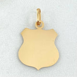 Pendant Independiente Medellin Shield 1.1gr / 1.0in / 18K Gold