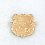 Charm Independiente Medellin Shield 0.9gr / 0.7in / 18K Gold