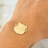 Charm Independiente Medellin Shield 0.9gr / 0.7in / 18K Gold