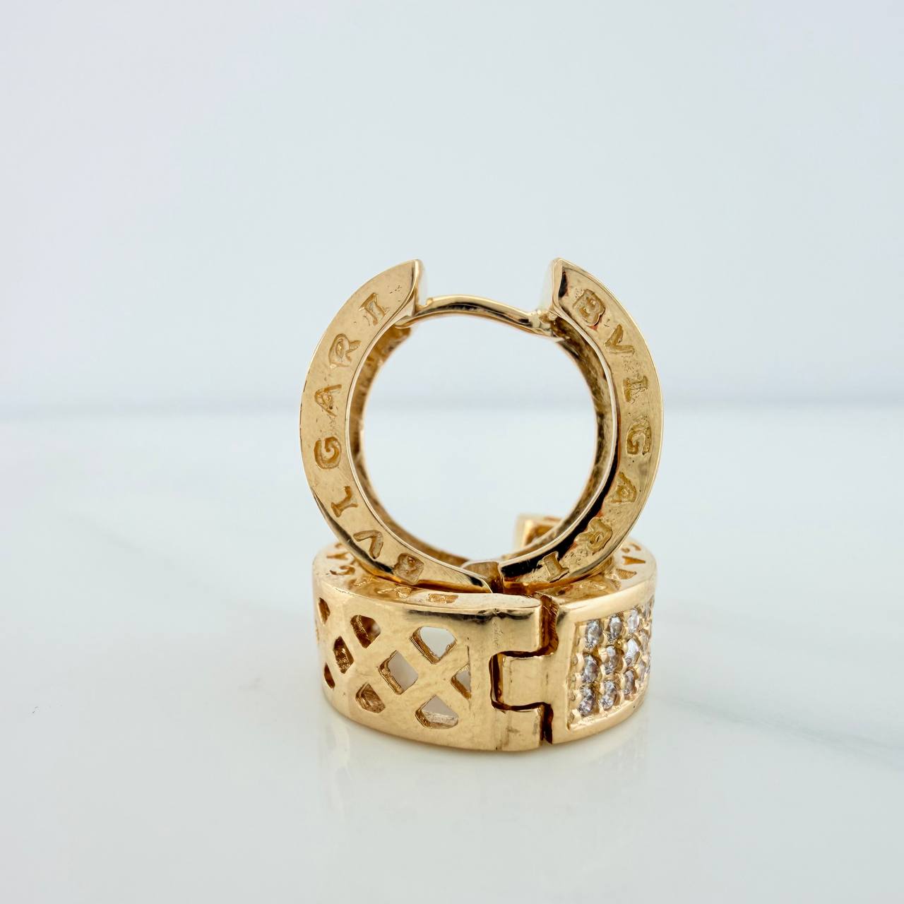 Candongas BV 7.95gr / 1/2 in / Oro Amarillo 18K %