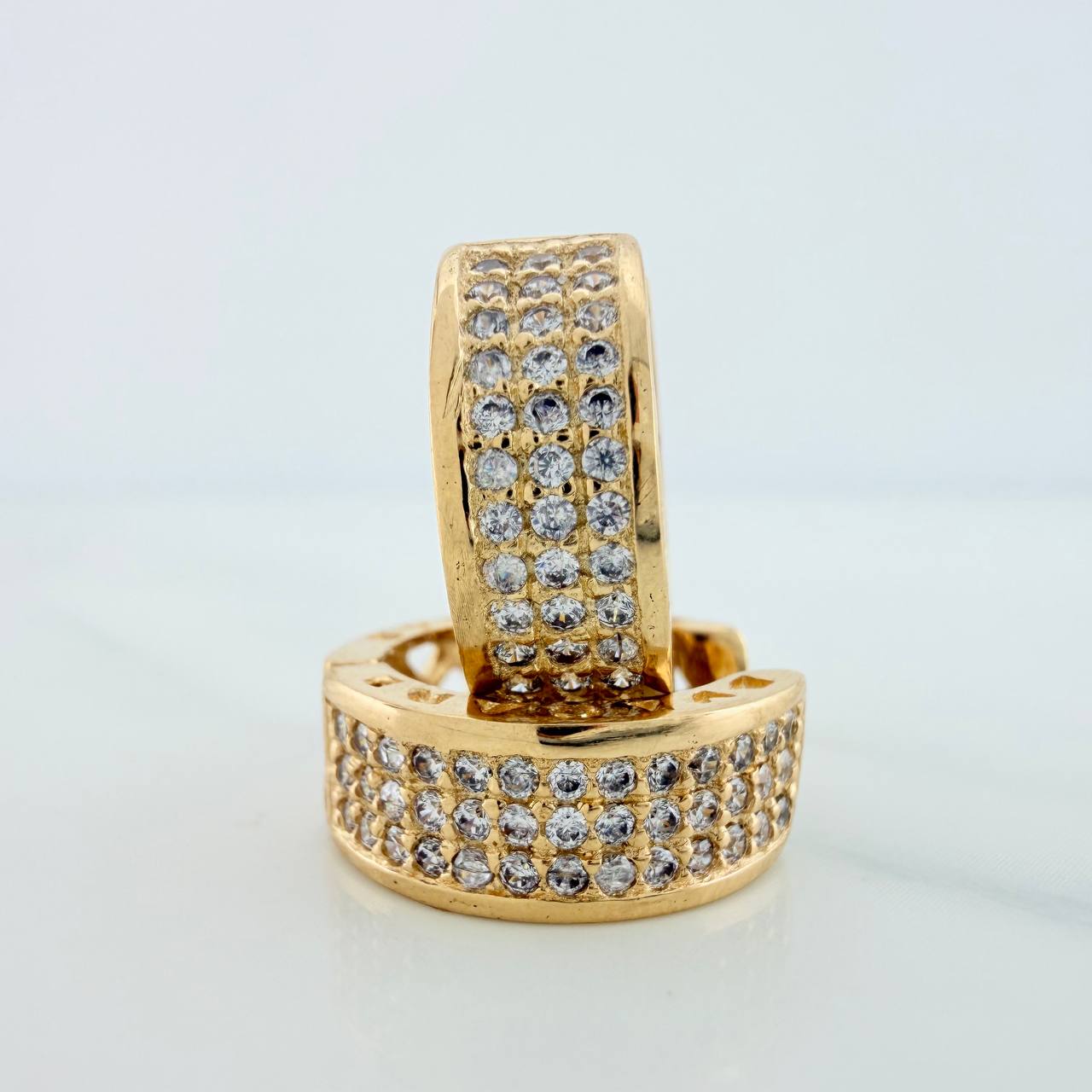 Candongas BV 7.95gr / 1/2 in / Oro Amarillo 18K %