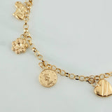 Pulso Charms 5.85gr / 7 in / 3.2mm Oro Amarillo 18K %