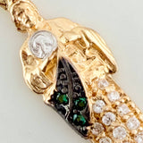 Dije San Judas Tadeo 1.2gr / 1 in / Tres Oros 18K %