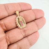Dije Virgen de Guadalupe 3.15gr / 1 1/4 in / Oro Amarillo 18K %