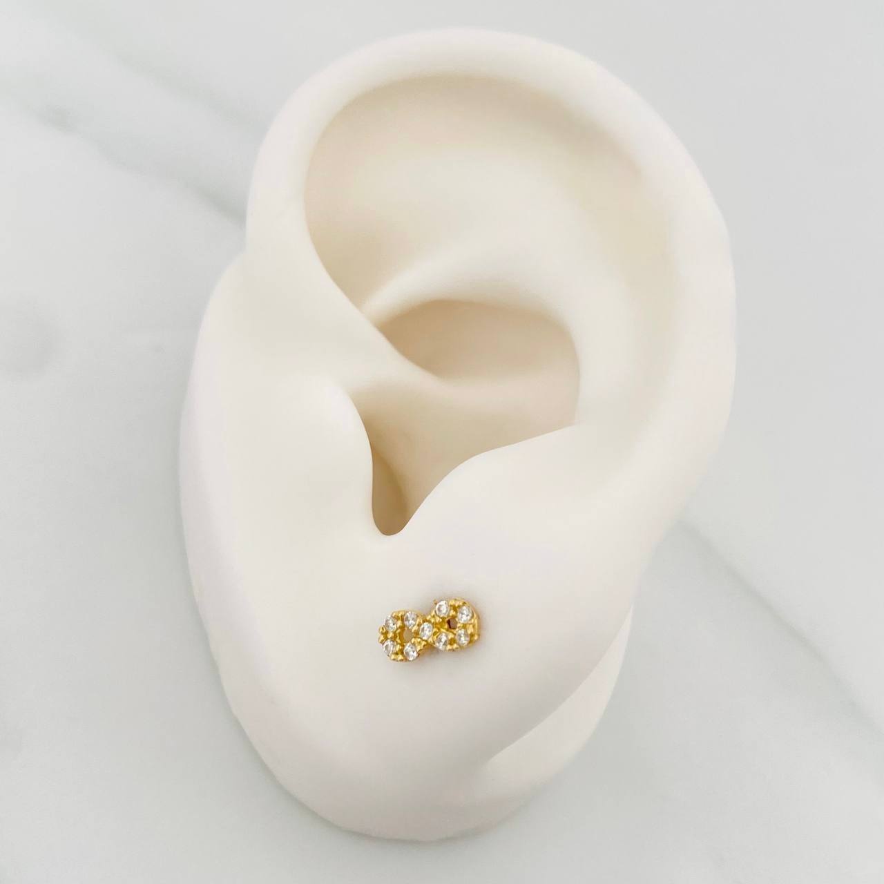 Topos Infinito 0.85g / in / 7.37mm Oro Amarillo 18K