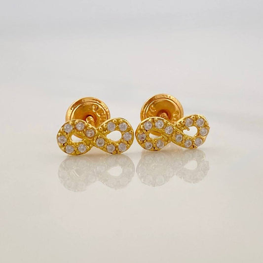 Topos Infinito 0.9g / in / 8.9mm Oro Amarillo 18K