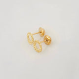 Topos Circulo 0.8g / in / 7.24mm Oro Amarillo 18K