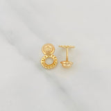 Topos Circulo 0.8g / in / 7.24mm Oro Amarillo 18K