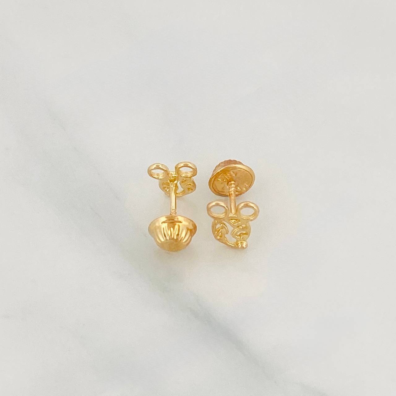 Topos Raton 0.75g / in / 4.6mm Oro Amarillo 18K