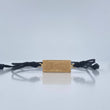 Pulsera Tejida Negra Billete Dólar 1.45gr / Oro Amarillo 18K %
