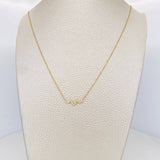 Classic Link Chain Zigzag 1.8g / 18 in / 0.7mm Yellow Gold 18K