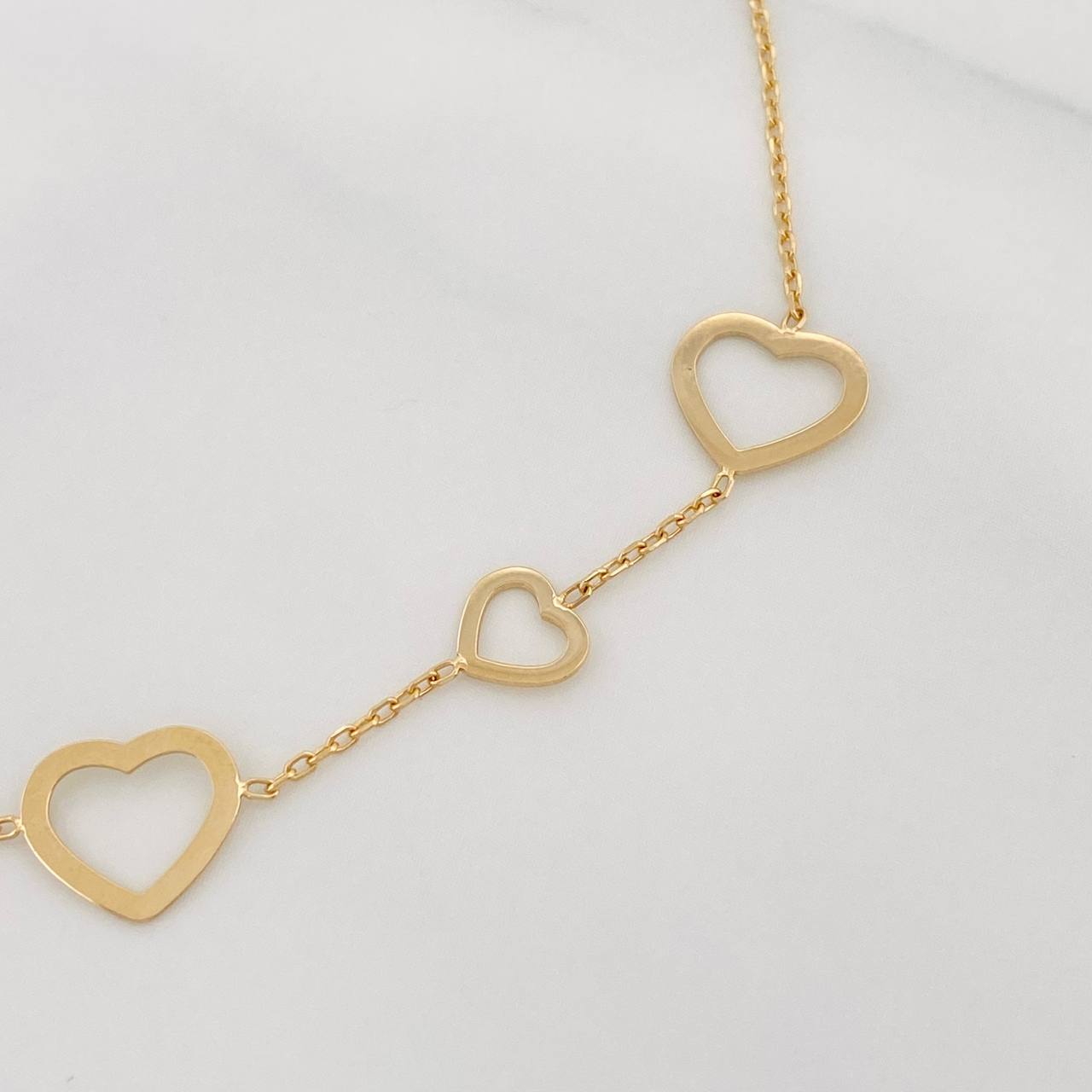 Classic Link Bracelet 1.65g / 7 3/4 in / 1.1mm 18K Yellow Gold