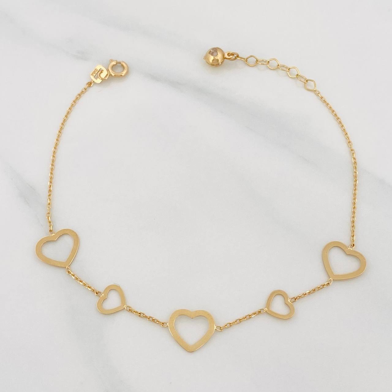 Classic Link Bracelet 1.65g / 7 3/4 in / 1.1mm 18K Yellow Gold