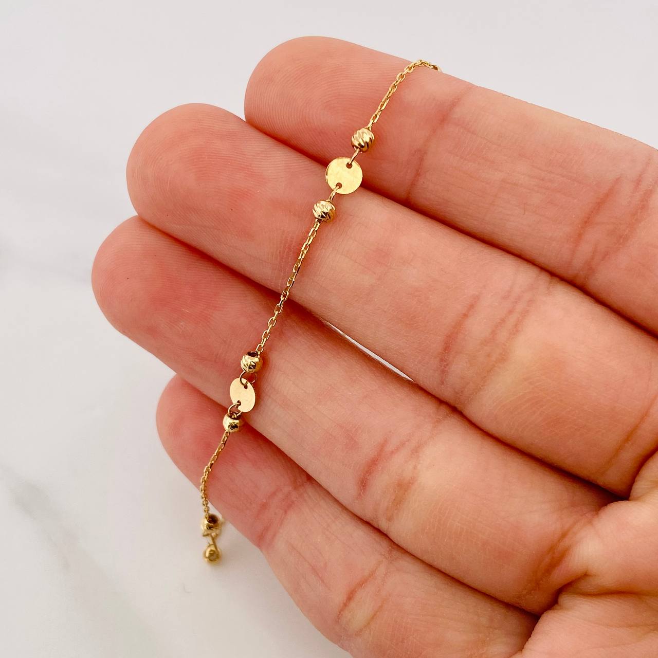Classic Link Bracelet 1.55g / 7 3/4 in / 2.5mm 18K Yellow Gold