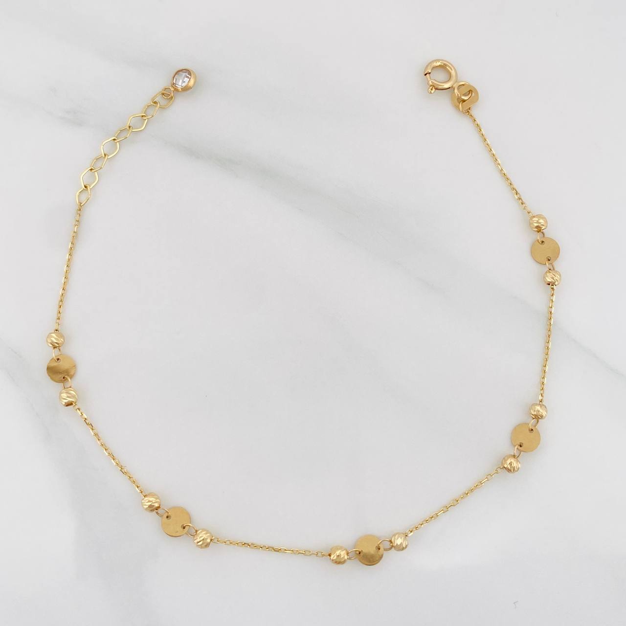 Classic Link Bracelet 1.55g / 7 3/4 in / 2.5mm 18K Yellow Gold