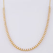 Cadena Tenis 6.4g / 18 in / 2.5mm Oro Amarillo 18K