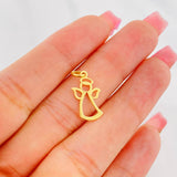 Pendant Angel 0.75g / 3/4 in Yellow Gold 18K