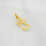 Pendant Angel 0.75g / 3/4 in Yellow Gold 18K