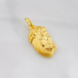 Dije Rostro Cristo 1.65g / 1 1/4 in Oro Amarillo 18K