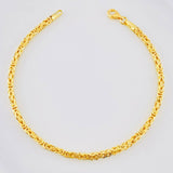 Bracelet Byzantine 6.7g / 8 1/2 in / 2.74mm Yellow Gold 18K