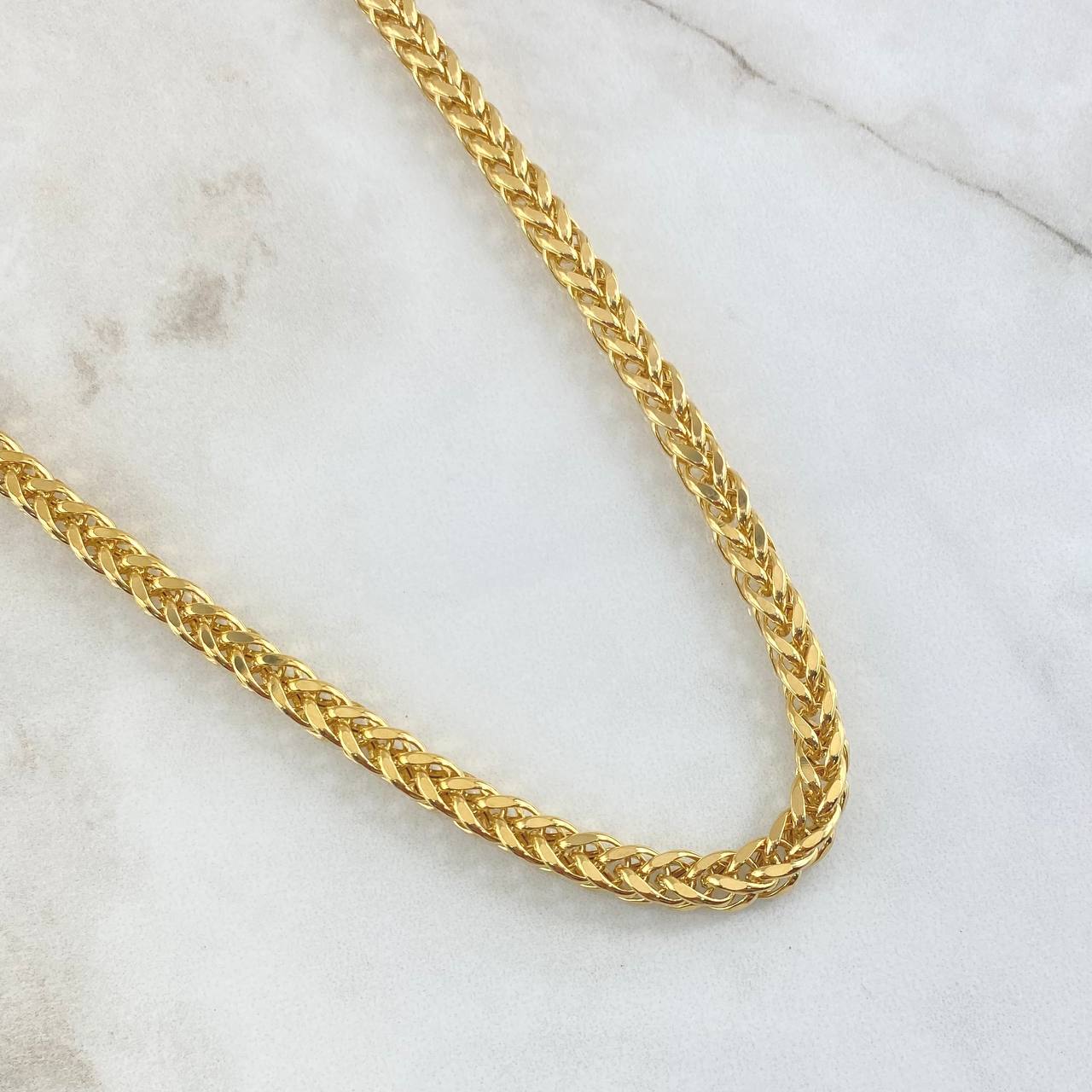 Cadena Franco 25gr / 50cm / 4.5mm Oro Amarillo +4 18K ©