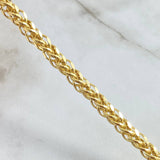 Cadena Franco 25gr / 50cm / 4.5mm Oro Amarillo +4 18K ©