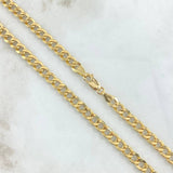 Cadena Cubana 14.55gr / 60cm / 5.5mm Oro Amarillo +0 18K ©