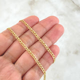 Cadena Cubana 5.65gr / 60cm / 2.8mm Oro Amarillo +0 18K ©