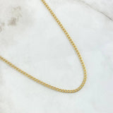Cuban Links 3.3gr / 60cm / 2.4mm Yellow Gold +0 18K ©